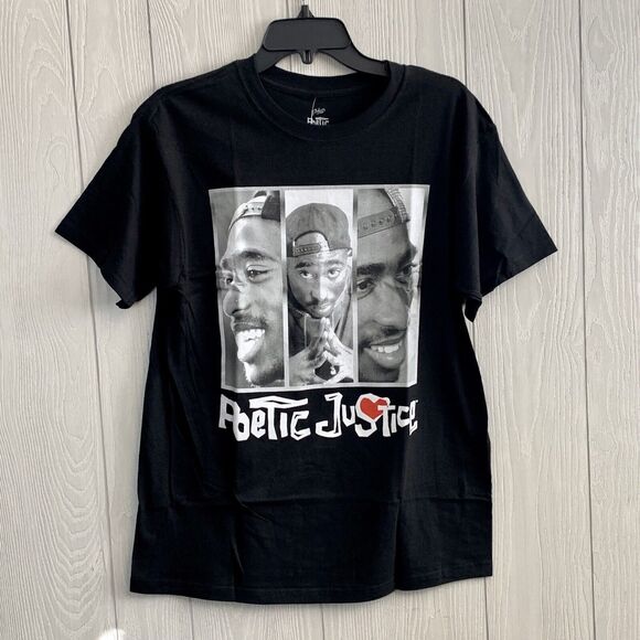 Tupac Graphic T-Shirt Size Small NWT - Picture 1 of 4